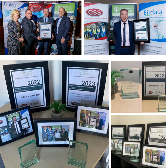 SMIDDY IMSC Ltd awards and industry recognition for mechanical seal expertise, maintenance innovation and engineering excellence
