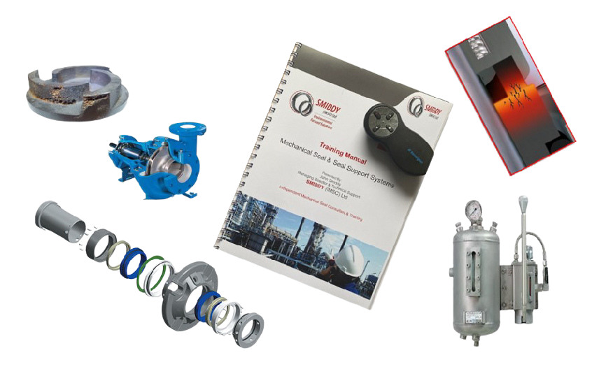 Mechanical seal training materials covering maintenance procedures and sealing technology